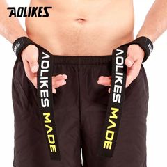 Dây Kéo Lưng Lifting Straps Aolikes Pro HW-7637 - Dụng Cụ Tập Gym Chuyên Nghiệp, Chất Liệu Bền Bỉ, Giúp Tập Deadlift Hiệu Quả