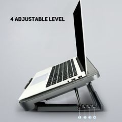 Đế tản nhiệt laptop Inphic R2 - Hỗ trợ máy 14-17 inch với 2 quạt làm mát êm ái, lý tưởng cho làm việc và giải trí.