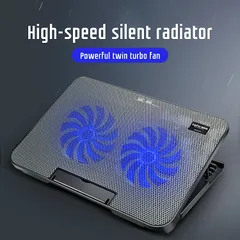 Đế tản nhiệt laptop Inphic R2 - Hỗ trợ máy 14-17 inch với 2 quạt làm mát êm ái, lý tưởng cho làm việc và giải trí.