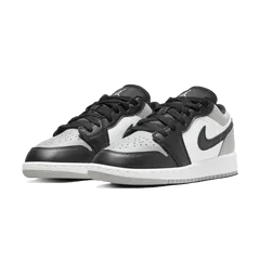 Giày Nike Air Jordan 1 Low Smoke Grey Black V4 GS 553560 052