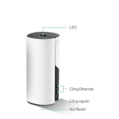 Hệ Thống Wi-Fi Mesh TP-Link Deco E4 AC1200 - Kết Nối Nhanh, Ổn Định Cho Gia Đình, Phủ Sóng Rộng, Hỗ Trợ 100 Thiết Bị