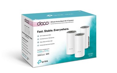 Hệ Thống Wi-Fi Mesh TP-Link Deco E4 AC1200 - Kết Nối Nhanh, Ổn Định Cho Gia Đình, Phủ Sóng Rộng, Hỗ Trợ 100 Thiết Bị