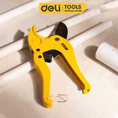 Kìm lưỡi thép hợp kim Deli DL350042 - Kéo cắt ống nhựa cao cấp, công nghệ tiên tiến, độ bền cao, dễ sử dụng