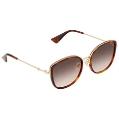 Kính mát Gucci Brown Cat Eye Ladies Sunglasses GG0606SK 003 56