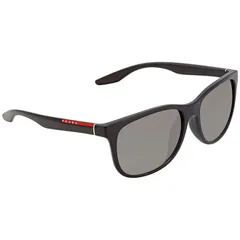 Kính nam Prada Linea Rossa Grey Gradient Rectangular Men's Sunglasses PS 03OSF 1BO3M1 58