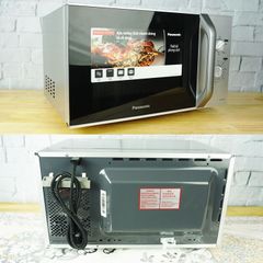 Lò vi sóng Panasonic NN-GM34JMYUE 23L - Nướng & Hẹn Giờ Tiện Ích, Chất Liệu Thép Không Gỉ, Công Suất 800W/1000W