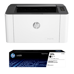 Máy in laser đen trắng HP 107A - In tốc độ cao 20 trang/phút, độ phân giải 1200 dpi, lý tưởng cho văn phòng và cá nhân