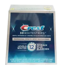 Miếng dán trắng răng Crest 3D White Professional Effects 40 miếng