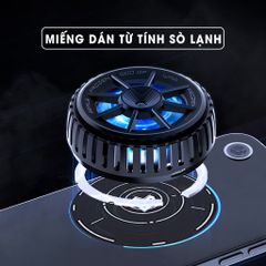Miếng Dán Từ Tính SIDOTECH Cho Quạt Tản Nhiệt Điện Thoại - Hỗ Trợ Sạc Không Dây Magsafe Cho iPhone