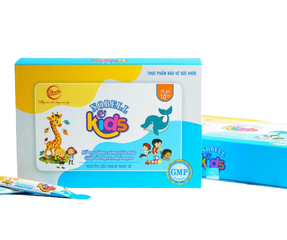 Nobell Kids - Thực phẩm hỗ trợ tiêu hóa và kích thích trẻ ăn ngon, 30 gói x 10ml, dinh dưỡng chuyên biệt cho trẻ em biếng ăn, phát triển toàn diện.