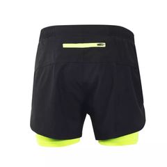 Quần Thể Thao Đạp Xe Chạy Bộ 2 Lớp Asxureo - Chất Liệu Polyester Spandex Thoáng Mát, Nhiều Màu Sắc, Thoải Mái Khi Vận Động