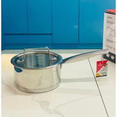 Quánh Inox 304 Kalpen Gliter 16cm 5 Đáy, Nồi Nấu Chao Bền Bỉ, Chịu Nhiệt Tốt và Dễ Dàng Vệ Sinh