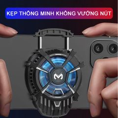 Quạt Tản Nhiệt Điện Thoại Sidotech DL07 - Quạt Mini Thông Minh Có Đèn LED RGB, Tốc Độ 7500 Vòng/Phút, Chơi Game, Livestream
