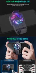 Quạt Tản Nhiệt Điện Thoại SIDOTECH MEMO FL05 - Pin Sạc 700mAh, LED RGB, Tốc Độ 6000 Vòng/Phút, Dành Cho Điện Thoại 66-84mm