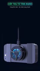 Quạt tản nhiệt điện thoại sò lạnh SIDOTECH CX01 - Quạt gaming chống ồn với đèn LED RGB - Làm mát nhanh điện thoại hiệu quả