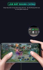 Quạt tản nhiệt điện thoại sò lạnh SIDOTECH CX01 - Quạt gaming chống ồn với đèn LED RGB - Làm mát nhanh điện thoại hiệu quả