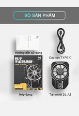 Quạt Tản Nhiệt Điện Thoại Sò Lạnh Sidotech Memo DLA2 LED Gaming - Giải Pháp Làm Mát Nhanh Chóng Cho Game Thủ