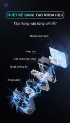 Quạt Tản Nhiệt Điện Thoại Sò Lạnh Sidotech Memo DLA2 LED Gaming - Giải Pháp Làm Mát Nhanh Chóng Cho Game Thủ
