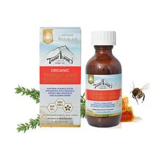 Siro Hỗ Trợ Giảm Ho TranzAlpineHoney Organic Manuka MG550+ - Giảm Đau Họng & Cảm Lạnh, An Toàn Cho Trẻ Em Từ 2 Tuổi