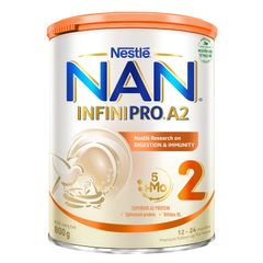 Sữa bột dinh dưỡng Nestle Nan Infinipro A2 2 cho bé từ 1 đến 2 tuổi