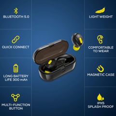 Tai Nghe Bluetooth 5.1 Lenovo X Wecool Moonwalk Mini - Âm Thanh Nổi HD, Chơi Game Siêu Nhẹ, Hộp Sạc Tiện Dụng, Thời Gian Chơi Lên Đến 16 Giờ