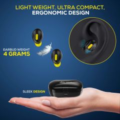 Tai Nghe Bluetooth 5.1 Lenovo X Wecool Moonwalk Mini - Âm Thanh Nổi HD, Chơi Game Siêu Nhẹ, Hộp Sạc Tiện Dụng, Thời Gian Chơi Lên Đến 16 Giờ