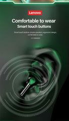 Tai nghe Bluetooth Lenovo GM5 Không Dây - Giảm Tiếng Ồn, Độ Trễ Thấp 60ms, Chống Nước IPX45, Tối Ưu Cho Game Thủ