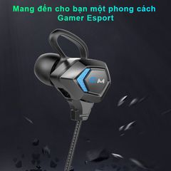 Tai Nghe Chơi Game Điện Thoại SIDOTECH G28 - Có Mic 360 Độ Chống Ồn, Âm Thanh Vòm 3D, Phù Hợp Game FPS & MOBA