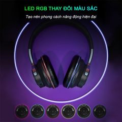 Tai Nghe Chụp Tai Bluetooth Sidotech H2 - Chống Ồn, Âm Thanh Chất Lượng Cao, Thiết Kế Đẹp, Tích Hợp Mic Đàm Thoại Tiện Lợi