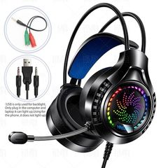 Tai Nghe Chụp Tai Gaming Sidotech Q7 - LED RGB Đổi Màu, Âm Thanh Vòm 7.1, Mic Chống Ồn Cho Game Thủ và Streamer
