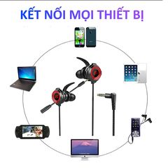 Tai Nghe Gaming Sidotech G11 Có Mic 360 Độ - Tai Nghe Âm Thanh Vòm 3D Chống Ồn, Phù Hợp Với Điện Thoại Và Máy Tính