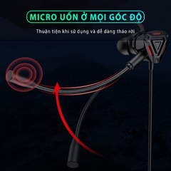 Tai nghe Gaming SIDOTECH G3M có mic chống ồn - Chất lượng âm thanh nâng cao cho game thủ PUBG, Liên Quân, FF, Tốc Chiến
