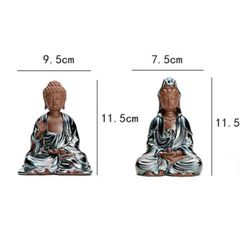 Tượng Phật Bà Quan Âm Thiền Ấn Gốm Sứ Thủ Công - Vật Phẩm Phong Thủy Mang Tài Lộc và An Bình Cho Gia Đình