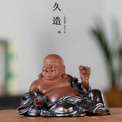 Tượng Phật Di Lặc Ngồi An Nhiên Gốm Sứ Thủ Công - Vật Phẩm Phong Thủy Tốt Lành, Biểu Tượng May Mắn và Thịnh Vượng