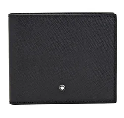 Ví da nam Montblanc Sartorial 8CC Wallet Black 113211 màu đen