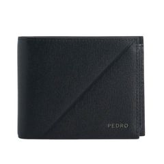 Ví Pedro Textured Leather Bi-Fold Wallet With Insert PM4-15940205