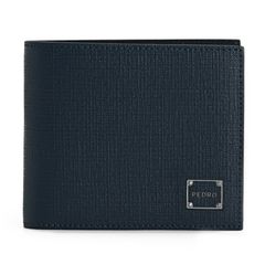 Ví Pedro Textured Leather Wallet Navy PM4-15940215