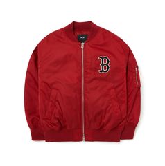 Áo khoác MLB Basic Medium Logo Woven Boston Redsox 3AJPB0124-43WIS