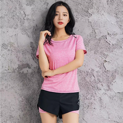 Áo Thun Nữ Tập Gym Yoga AMIN AM025 - Co Dãn 4 Chiều, Chất Liệu Mát Mẻ, Thời Trang Để Tập Luyện, Dành Cho Yoga, Gym, Zumba
