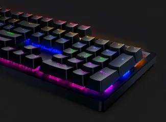 Bàn Phím Cơ Gaming Rapoo V500SE Blue Switch USB - LED Rainbow Hiệu Năng Cao, Phím Clicky Chuyên Dụng Cho Game Thủ