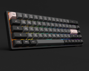 Bàn phím cơ không dây Akko 3068B - Bluetooth 5.0, Wireless 2.4Ghz, Hotswap 68 phím sáng RGB, nhẹ, bền, tối ưu cho game và văn phòng