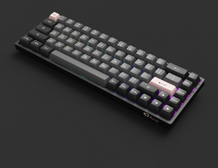 Bàn phím cơ không dây Akko 3068B - Bluetooth 5.0, Wireless 2.4Ghz, Hotswap 68 phím sáng RGB, nhẹ, bền, tối ưu cho game và văn phòng