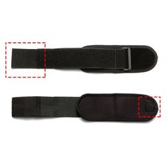 Băng Cuốn Bảo Vệ Cổ Tay Thể Thao Bendu PK5102 - Sản Phẩm Hỗ Trợ Tập Gym, Tennis, Cầu Lông, Đen Chắc Chắn và Tiện Dụng