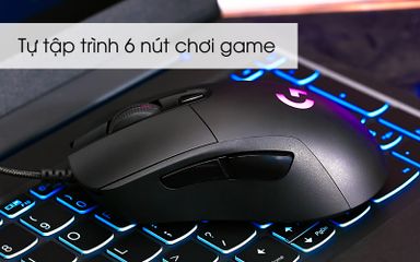 Chuột Gaming Logitech G403 Hero LED RGB - Cảm Biến Hero 25K, Độ Nhạy 100-25.000 DPI, Thiết Kế Ergonomic, Nút Lập Trình, Tối Ưu Cho Game Thủ