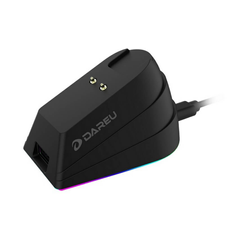 Chuột Không Dây Gaming Dareu EM901X RGB Led - Thiết Kế Hiện Đại, Dock Sạc Nhanh, Thời Gian Sử Dụng 18 Giờ