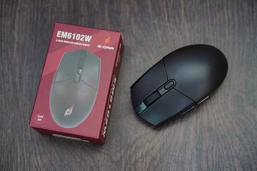 Chuột Không Dây Gaming E-Dra EM6102w Màu Đen - Độ Phân Giải 3200DPI, Thiết Kế Tối Giản Và Sang Trọng, Phù Hợp Cho Game Thủ