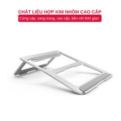 Giá Đỡ Laptop Tamayoko - Hợp Kim Nhôm Cao Cấp, Thiết Kế Thông Minh Cho Macbook và Máy Tính Xách Tay - Bền Bỉ, Sang Trọng