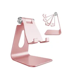 Giá Đỡ Điện Thoại & iPad Để Bàn Tamayoko Z4 - Hợp Kim Nhôm Bền Bỉ Với Đệm Silicon, Tương Thích Nhiều Thiết Bị Thông Minh