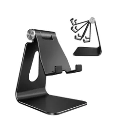 Giá Đỡ Điện Thoại & iPad Để Bàn Tamayoko Z4 - Hợp Kim Nhôm Bền Bỉ Với Đệm Silicon, Tương Thích Nhiều Thiết Bị Thông Minh