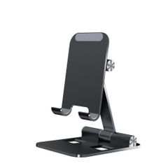 Giá Đỡ Máy Tính Bảng Tamayoko T002 - Giá Đỡ Điện Thoại Uốn Dẻo Bằng Hợp Kim Nhôm, Khe Cắm Sạc Tiện Lợi, Tương Thích Với iPad và Smartphone